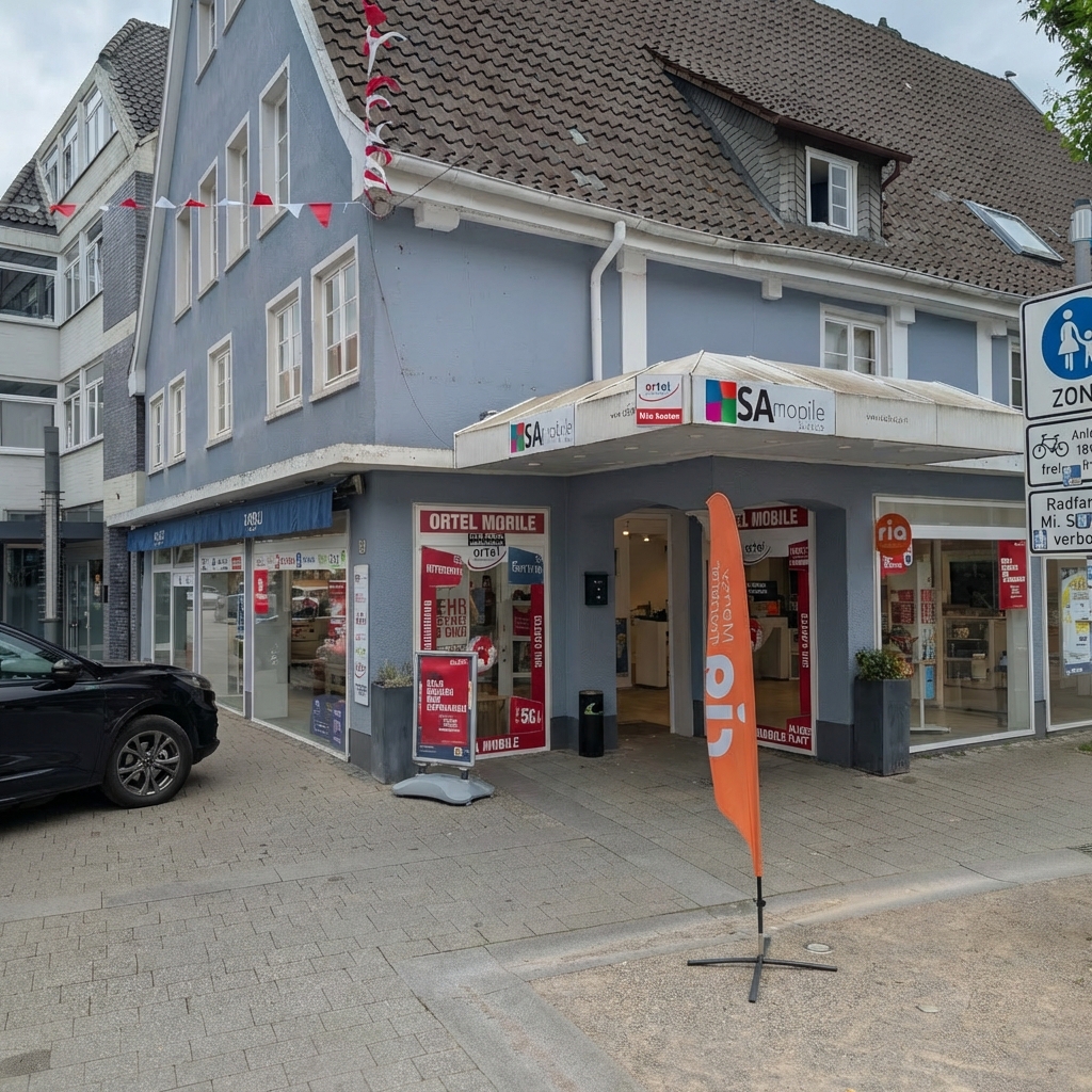 SAmobile Shop Außenansicht